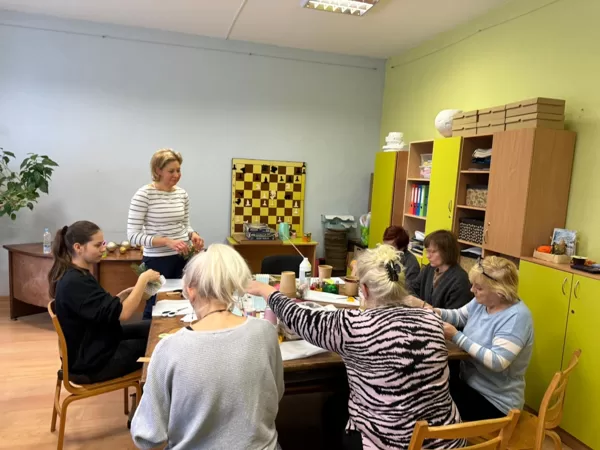 Ziemassvēktu radošā darbnīca 08.12.2023